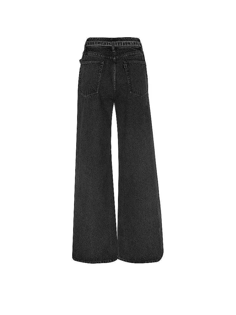 PHILLIP LIM | Jeans Wide Leg  | schwarz