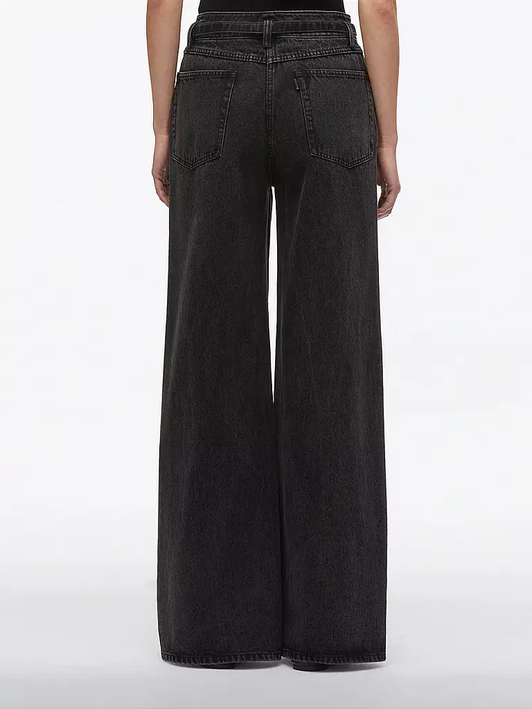 PHILLIP LIM | Jeans Wide Leg  | schwarz