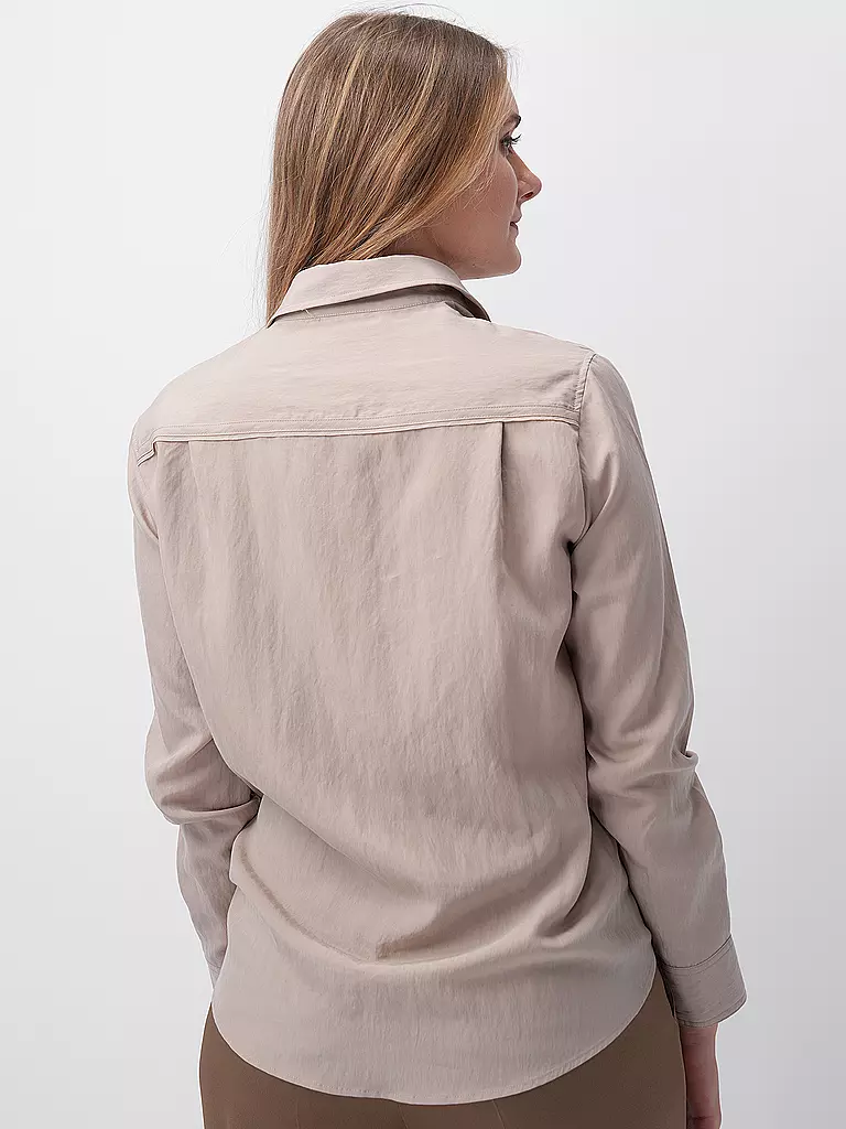 PHILLIP LIM | Wickelbluse  | beige