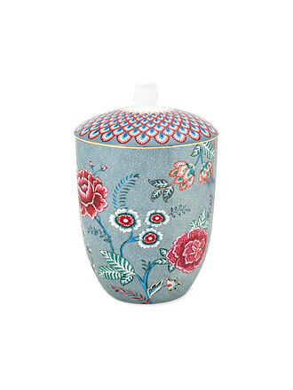 PIP STUDIO | Dose mit Deckel 1,5l FLOWER FESTIVAL Light Blue