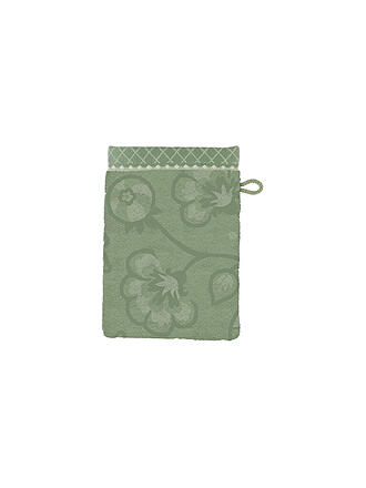 PIP STUDIO | Waschhandschuh  JASMIN JACQUARD 16x22cm Green