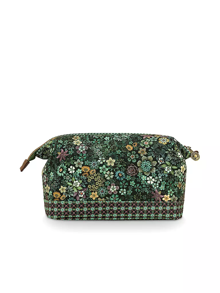 PIP STUDIO | Kosmetiktasche  PURSE COOPER Large 26x18x12cm Tutti I Fiori | dunkelblau