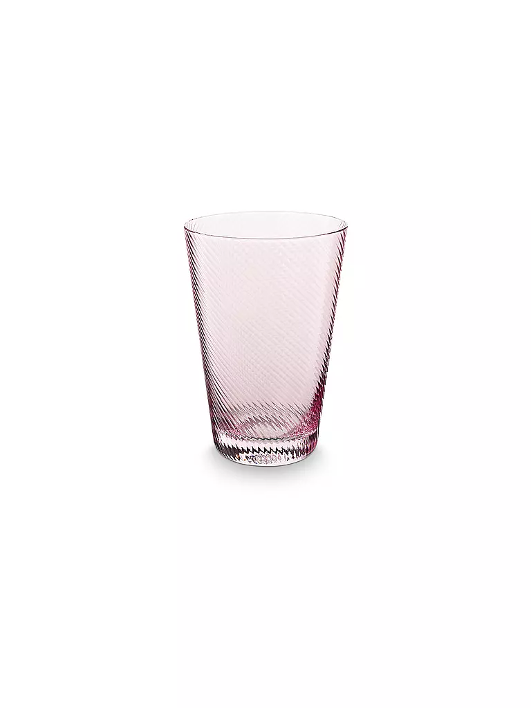 PIP STUDIO | Longdrinkglas LILY & LOTUS 420ml Twisted Lilac | lila