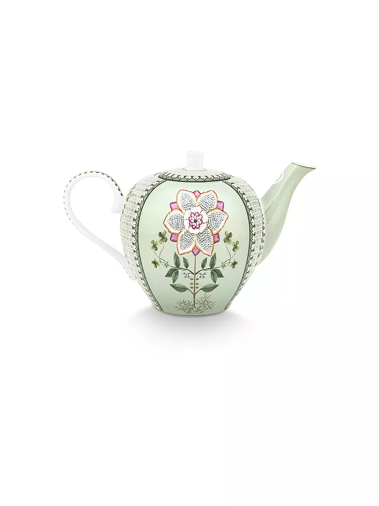 PIP STUDIO | Teekanne Large LILY & LOTUS 1,6l Light Green | hellgrün