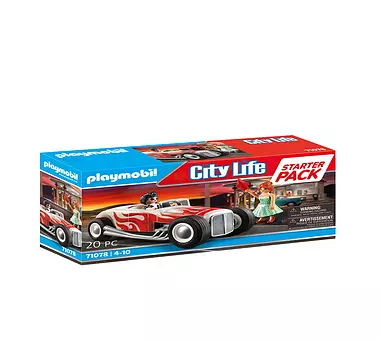 Playmobil City Life Starter Pack Hot Rod Keine Farbe