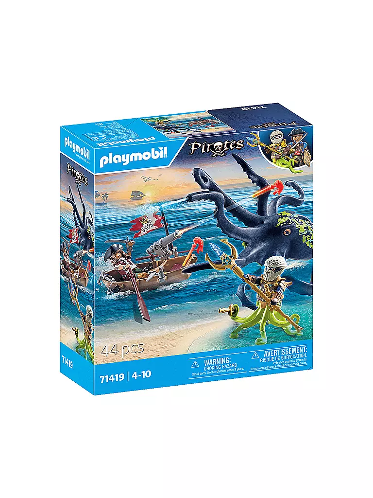 PLAYMOBIL | Kampf gegen den Riesenoktopus 71419 | keine Farbe