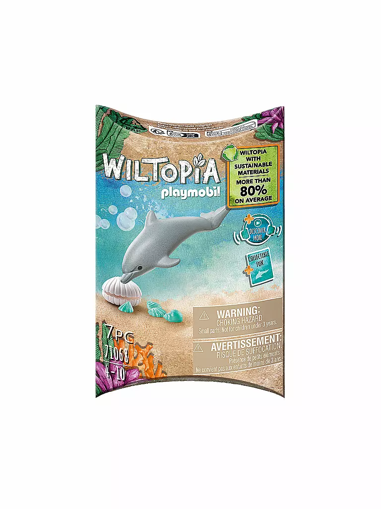 PLAYMOBIL | Wiltopia - Junger Delfin 71068 | keine Farbe