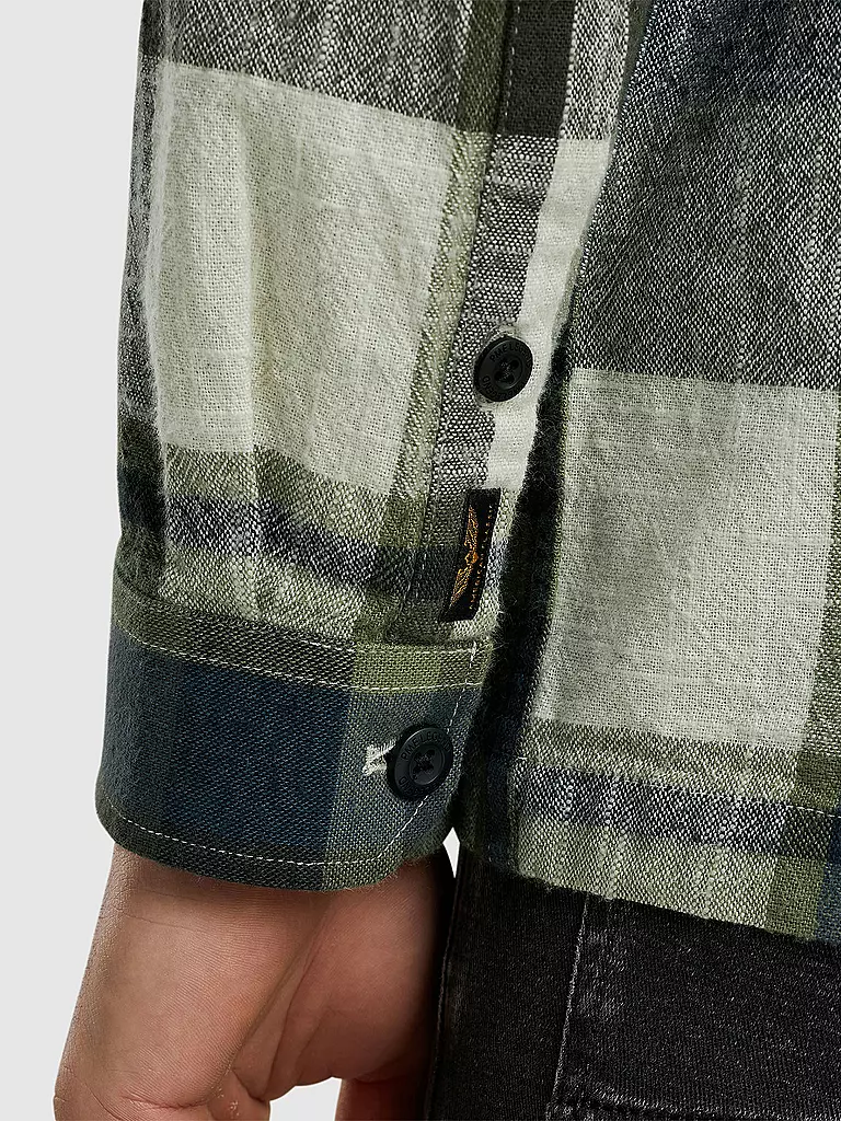 PME LEGEND | Overshirt  | olive