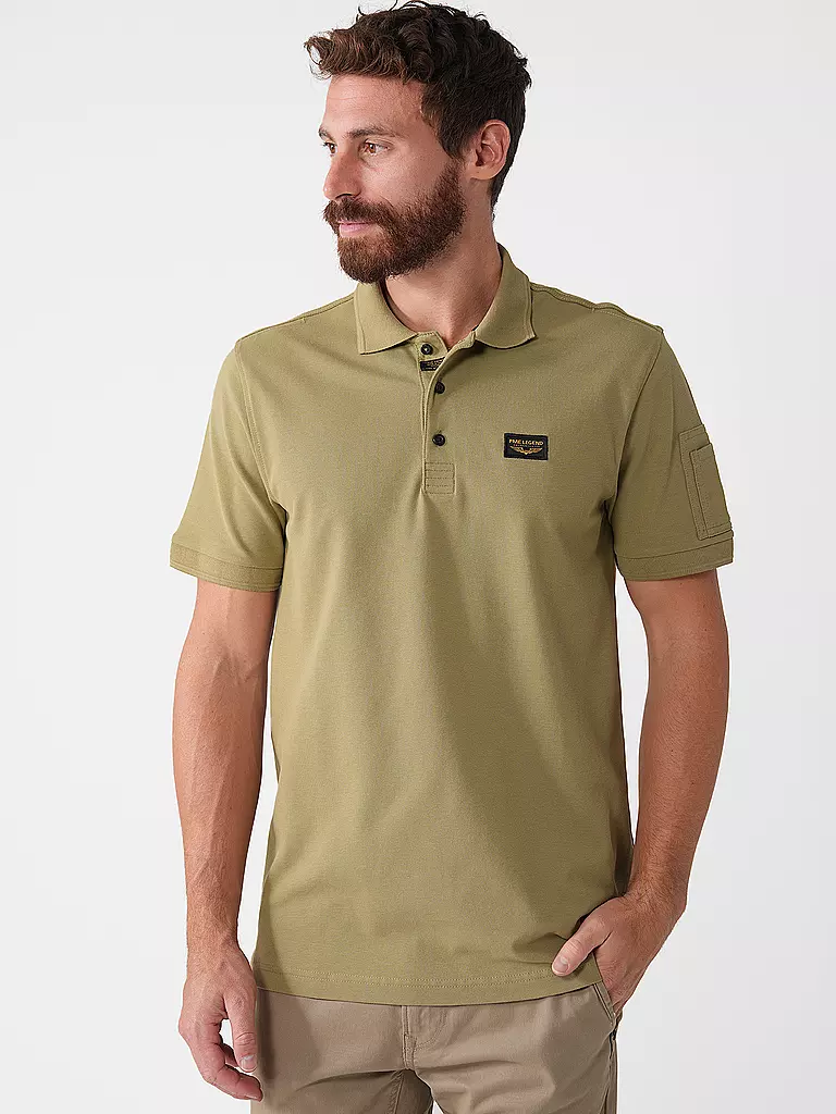 PME LEGEND | Poloshirt  | olive