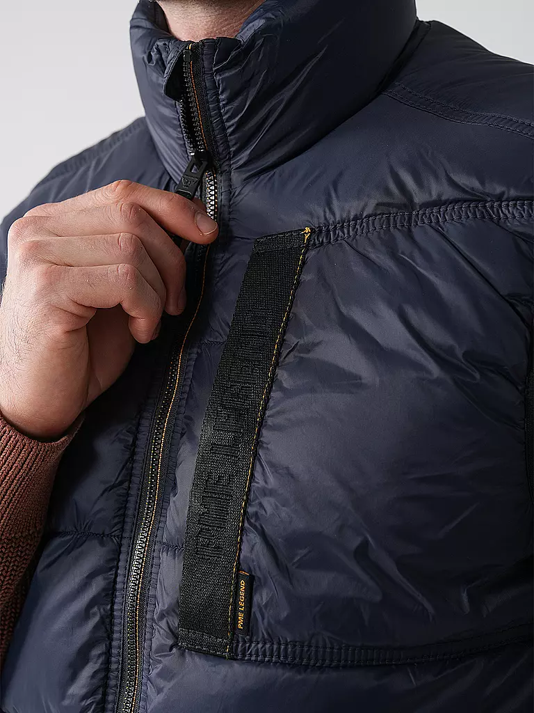 PME LEGEND | Steppgilet AVIZER | dunkelblau