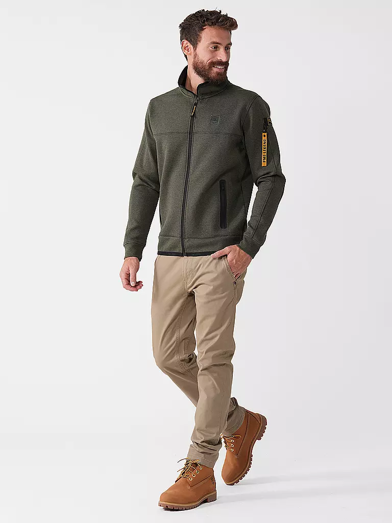 PME LEGEND | Sweatjacke  | olive