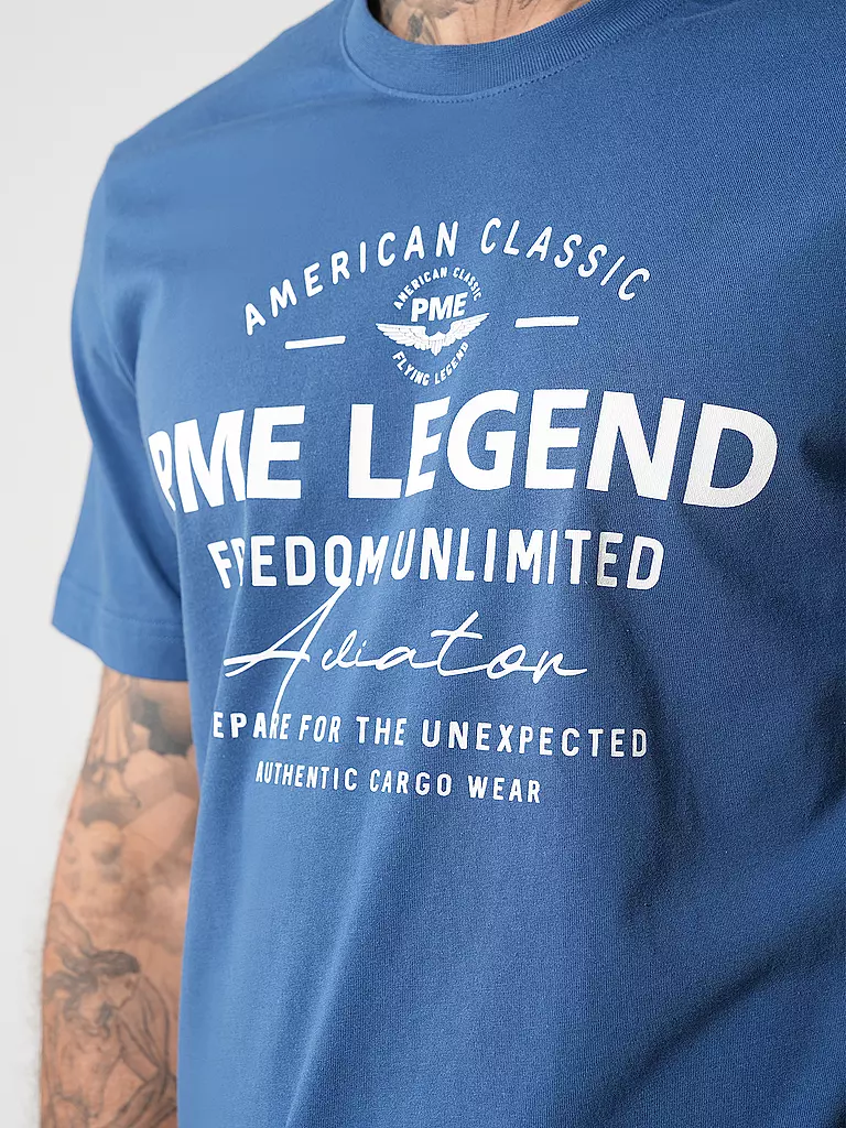 PME LEGEND | T-Shirt | dunkelblau