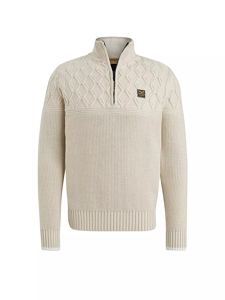 PME LEGEND | Troyer Pullover  | creme