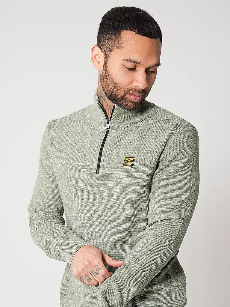 PME LEGEND | Troyer Pullover | mint