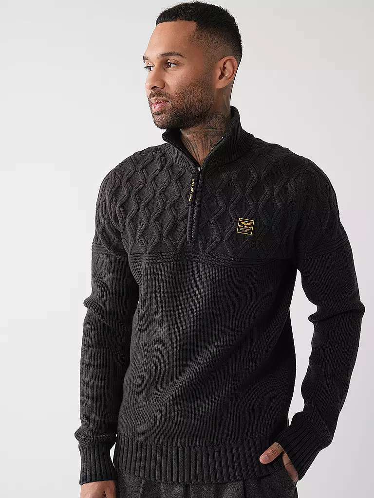 PME LEGEND | Troyer Pullover | grau