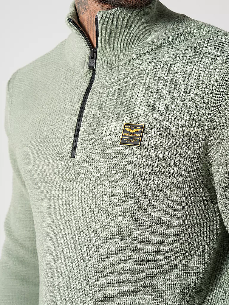 PME LEGEND | Troyer Pullover | mint