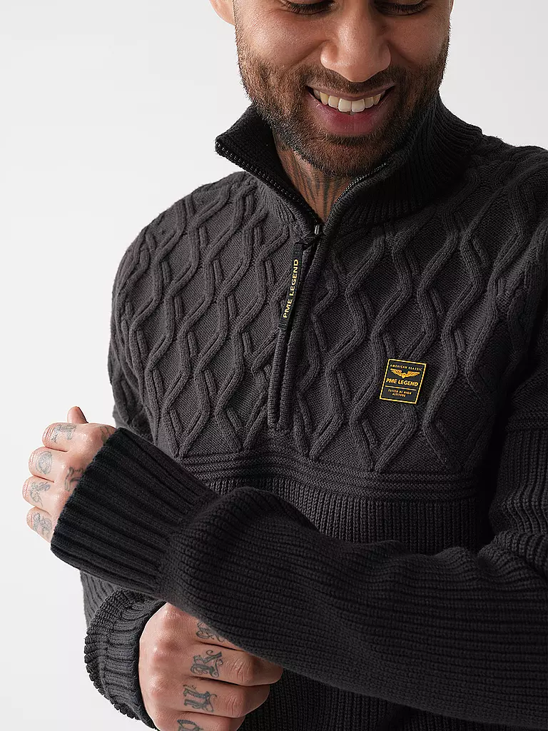 PME LEGEND | Troyer Pullover | grau