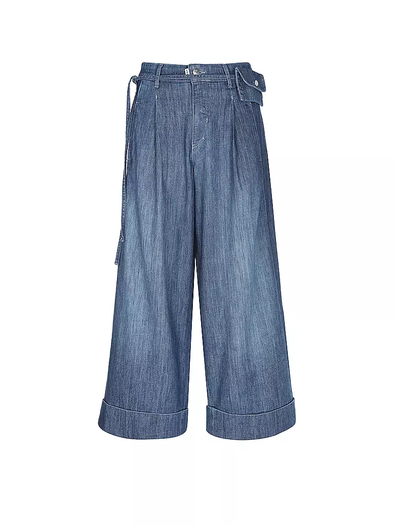 PNTS | Jeans Wide Leg Fit THE MINI G | dunkelblau