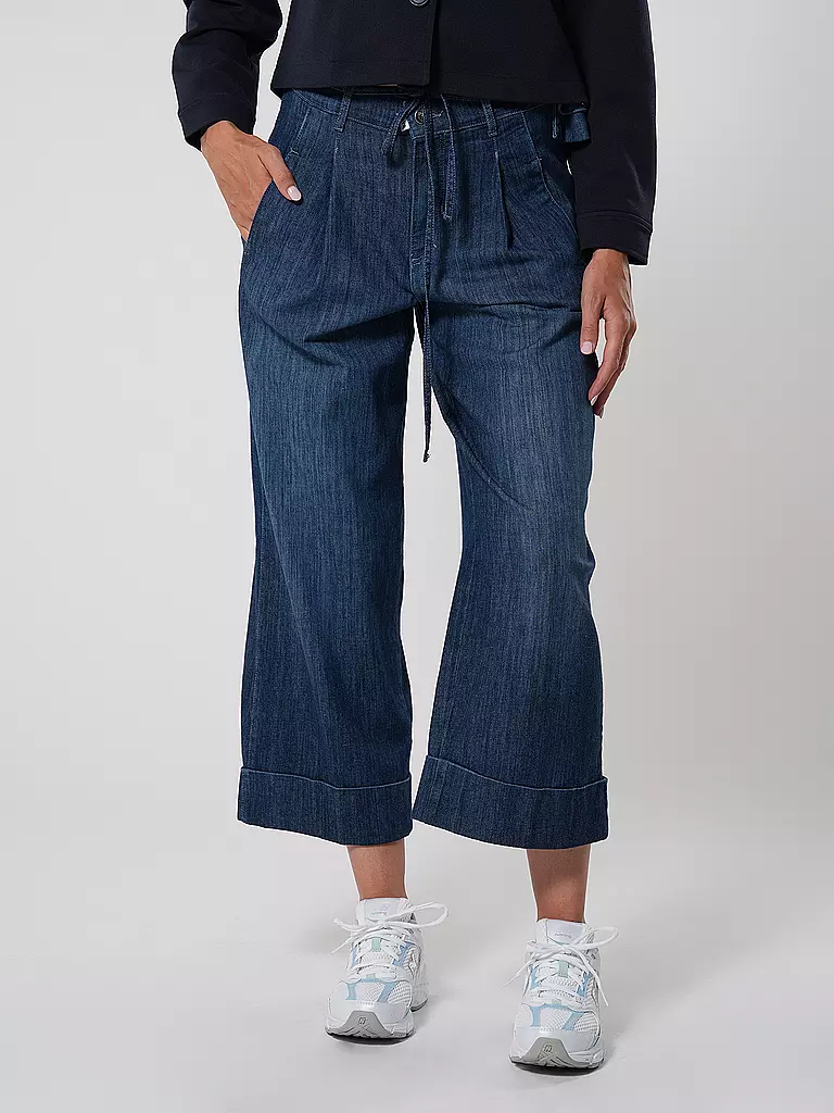 PNTS | Jeans Wide Leg Fit THE MINI G | dunkelblau