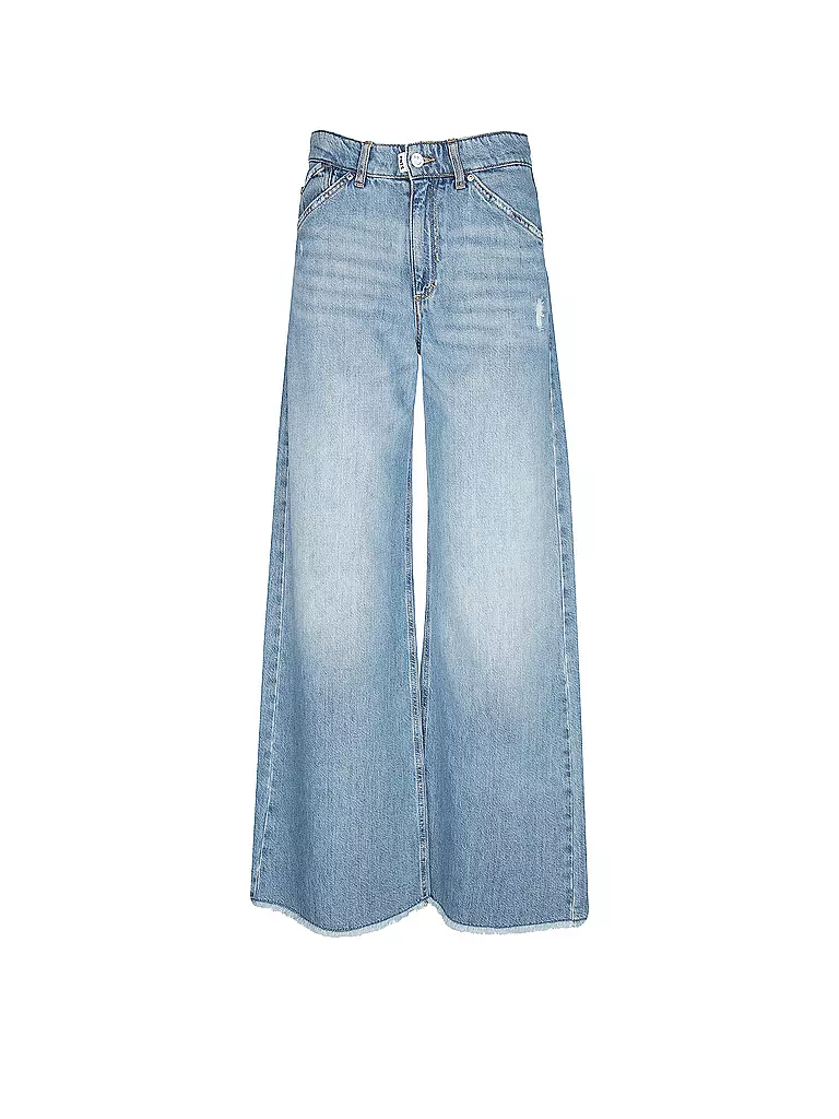 PNTS | Jeans Wide Leg THE RAVER | blau