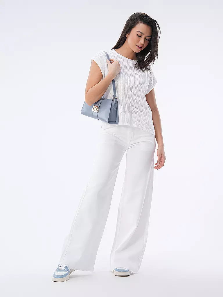 PNTS | Jeans Wide Leg THE RAVER | weiss