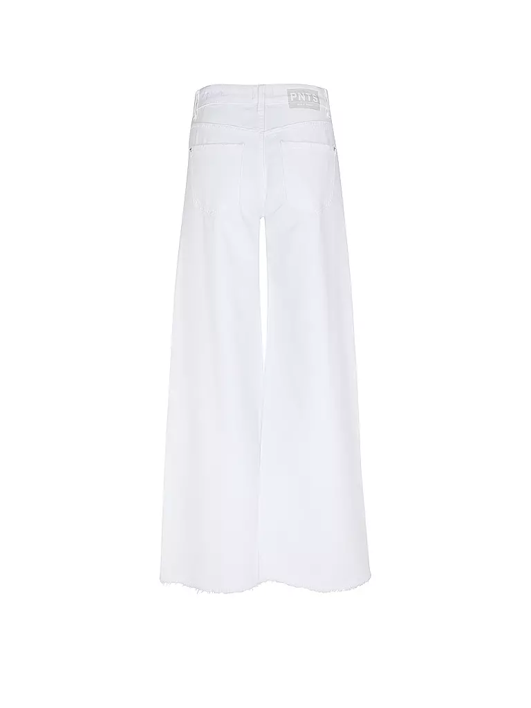 PNTS | Jeans Wide Leg THE RAVER | weiss