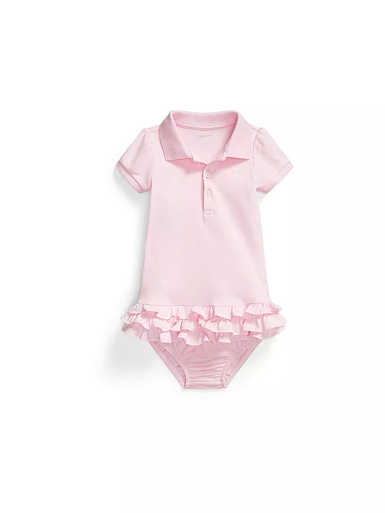 POLO RALPH LAUREN | Baby Set 2-teilig Kleid mit Höschen | rosa