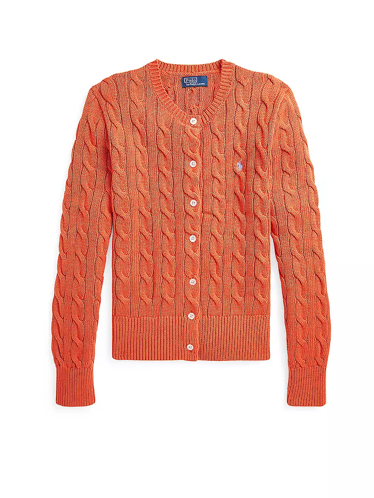 POLO RALPH LAUREN | Cardigan Slim Fit | orange