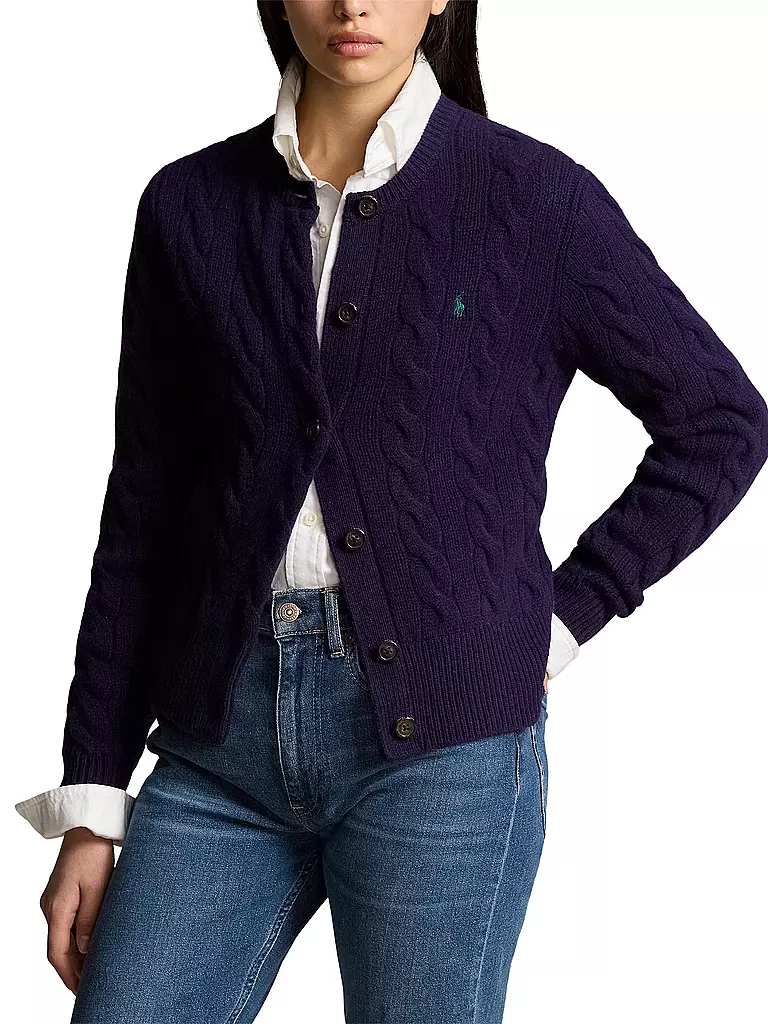 POLO RALPH LAUREN | Cardigan Slim Fit | lila