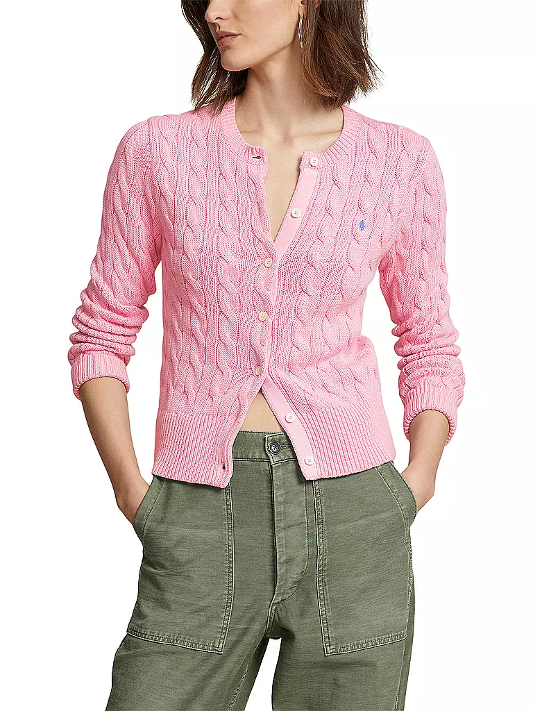 POLO RALPH LAUREN | Cardigan Slim Fit | pink