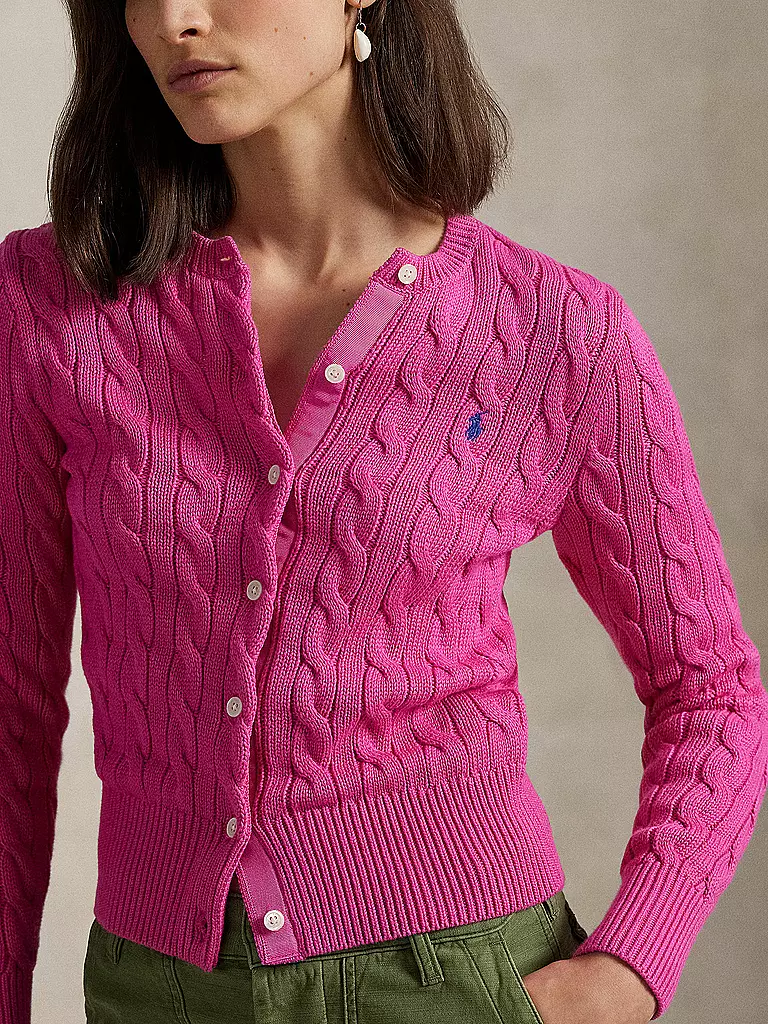 POLO RALPH LAUREN | Cardigan Slim Fit | pink