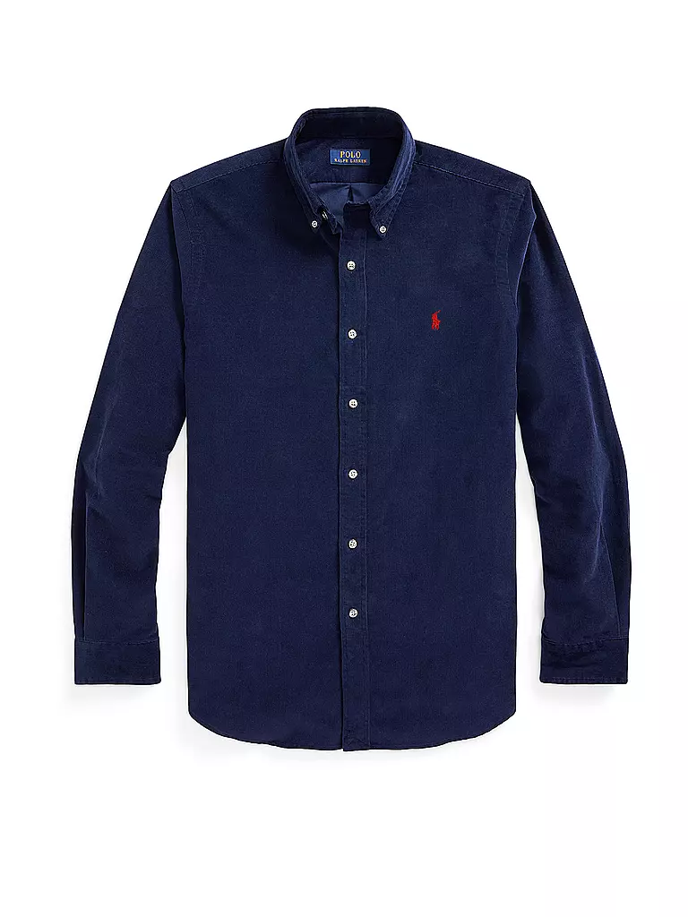 POLO RALPH LAUREN | Cordhemd Slim Fit | dunkelblau