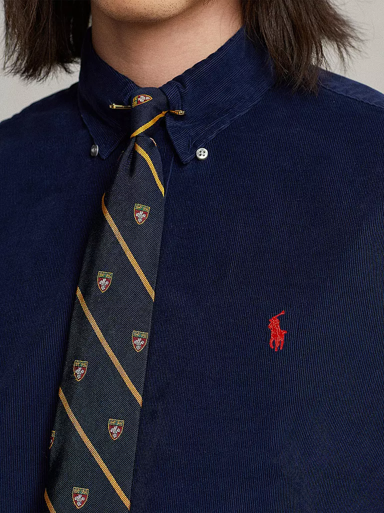 POLO RALPH LAUREN | Cordhemd Slim Fit | dunkelblau