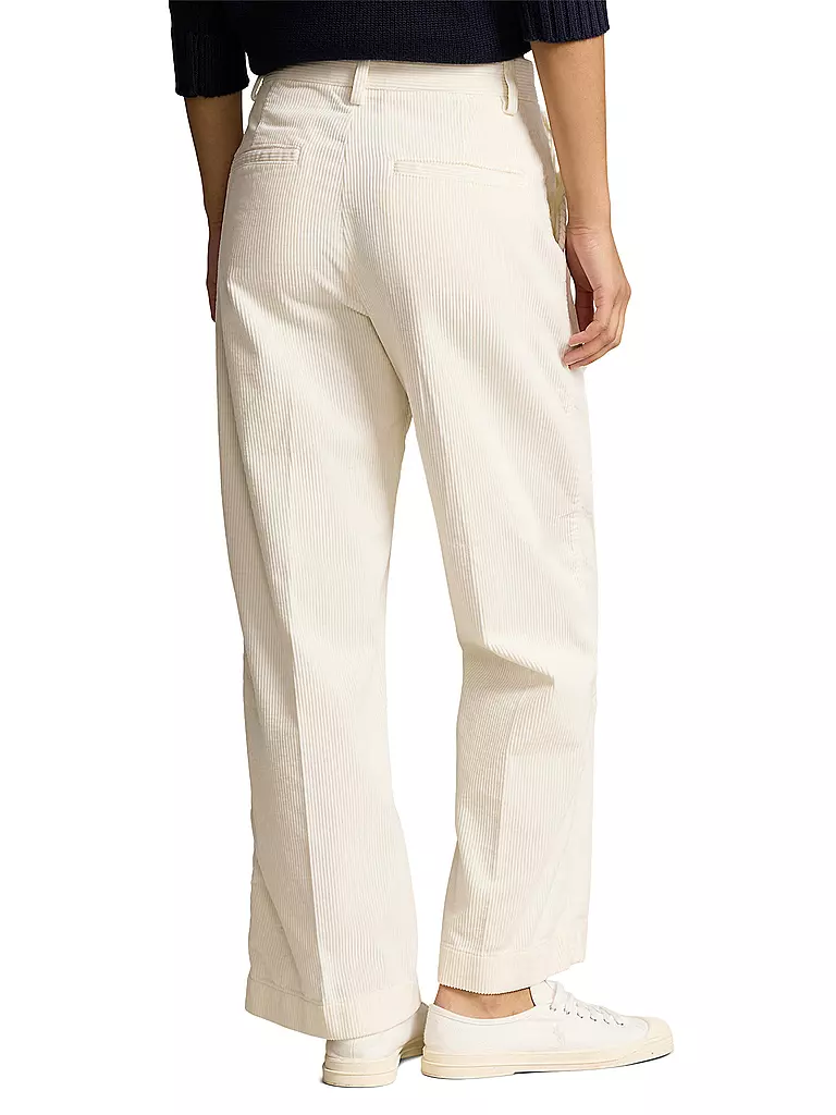 POLO RALPH LAUREN | Cordhose 7/8 | weiss