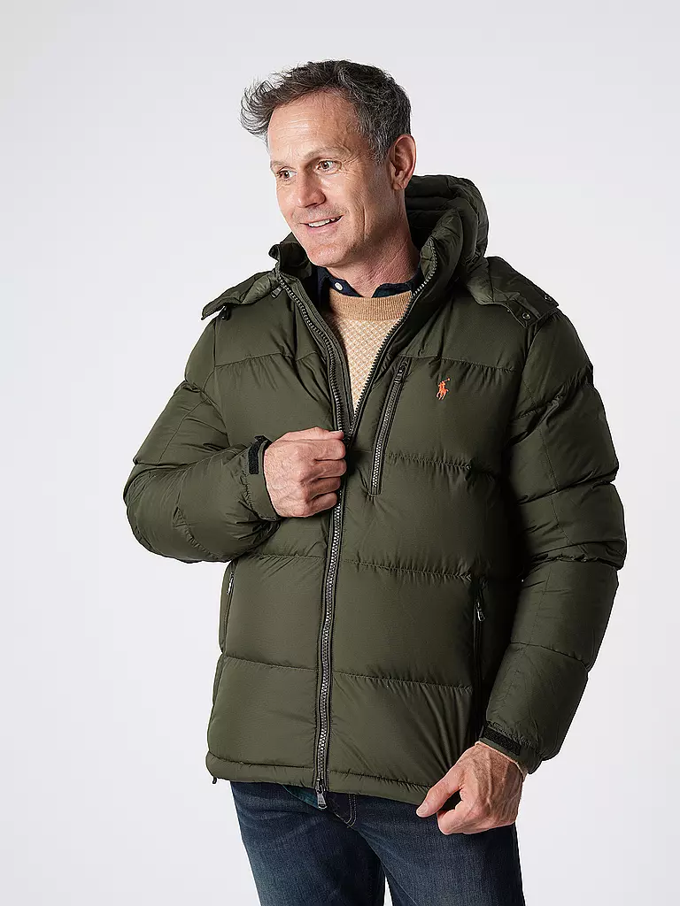 POLO RALPH LAUREN | Daunenjacke  | olive