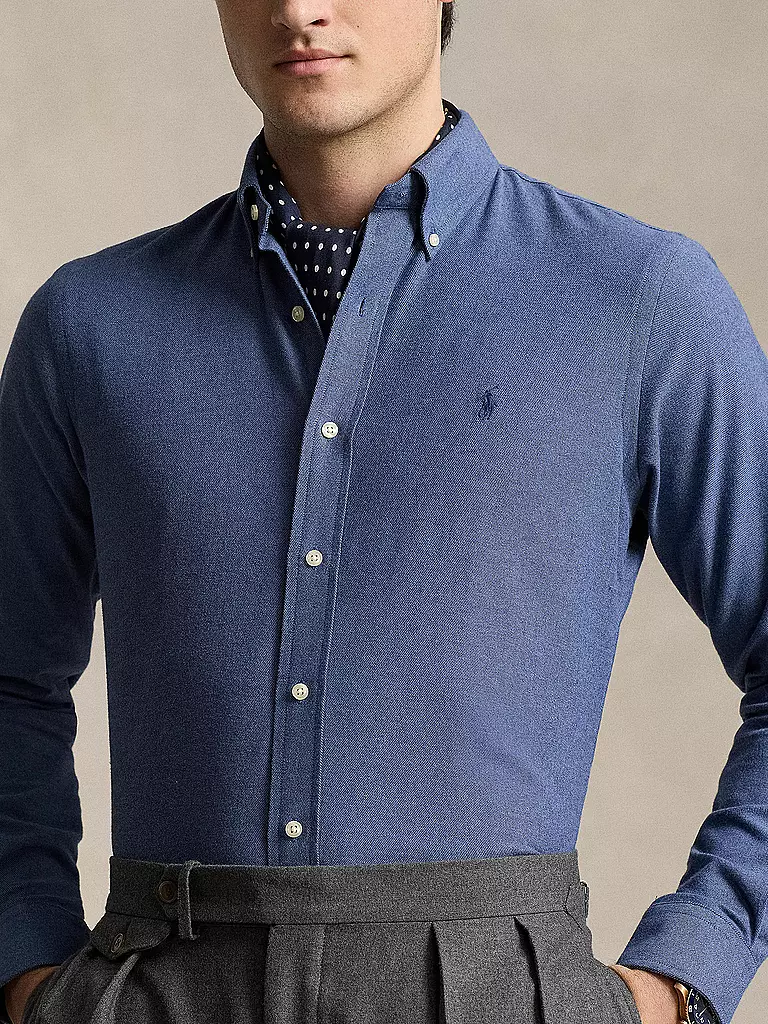 POLO RALPH LAUREN | Flanellhemd | hellgrau