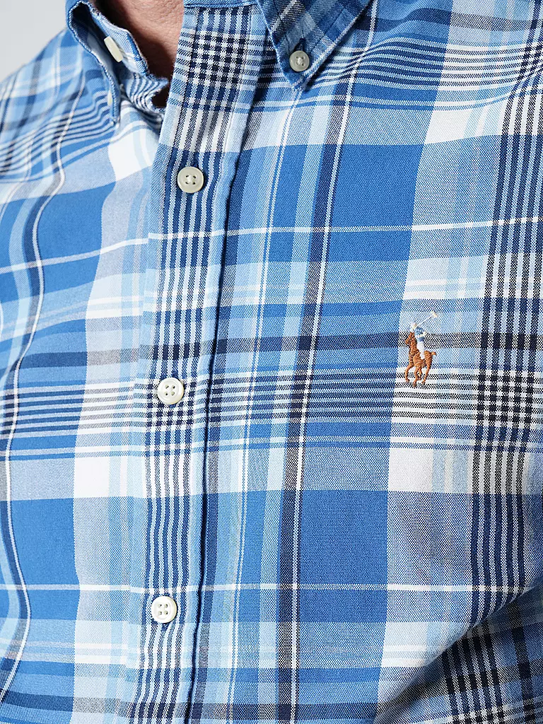 POLO RALPH LAUREN | Hemd Custom Fit | blau