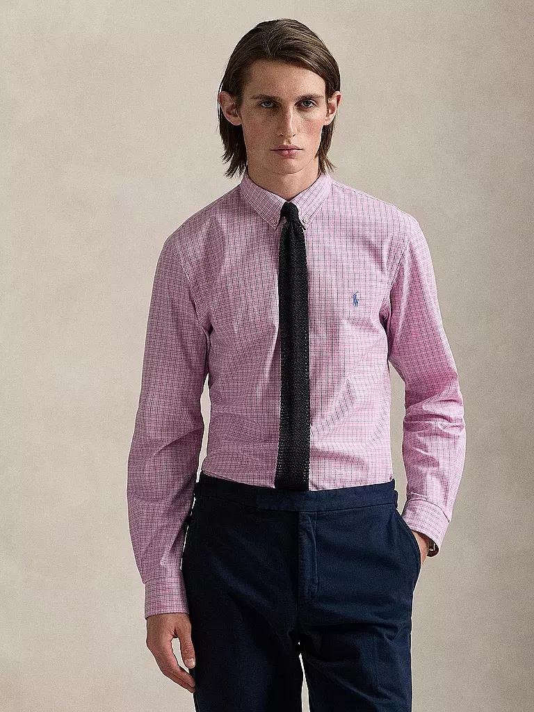 POLO RALPH LAUREN | Hemd Slim Fit  | rosa