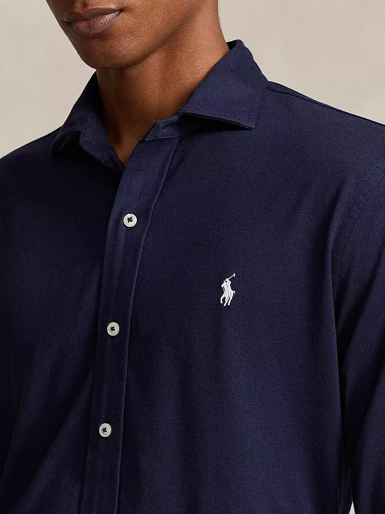 POLO RALPH LAUREN | Jerseyhemd Slim Fit | weiss