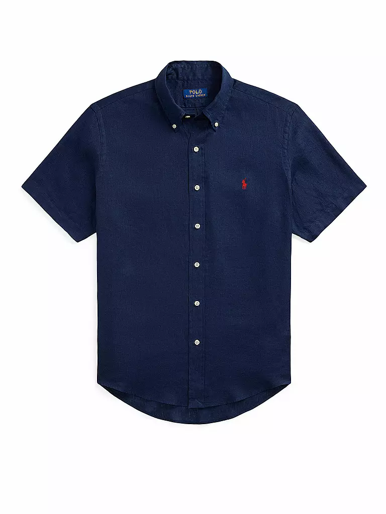 POLO RALPH LAUREN | Leinenhemd | dunkelblau