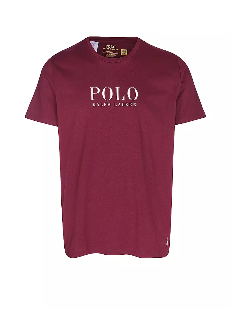 POLO RALPH LAUREN | Loungewear Shirt  | dunkelrot