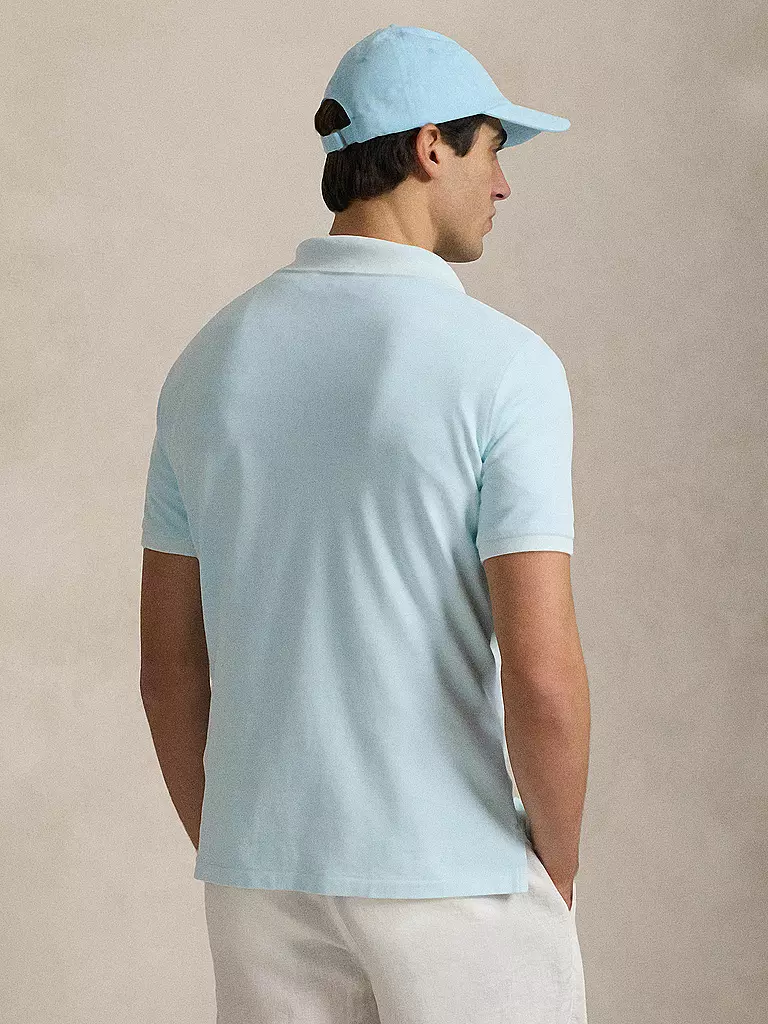 POLO RALPH LAUREN | Poloshirt Custom Fit | hellblau