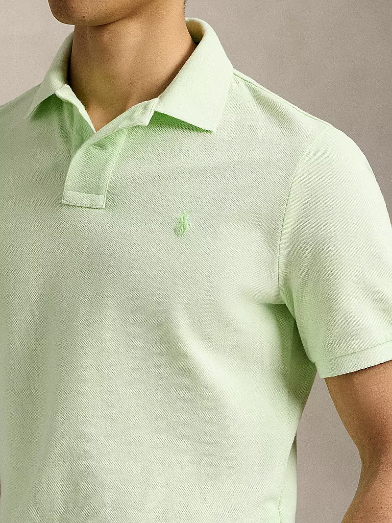 POLO RALPH LAUREN | Poloshirt Custom Fit | hellgrün