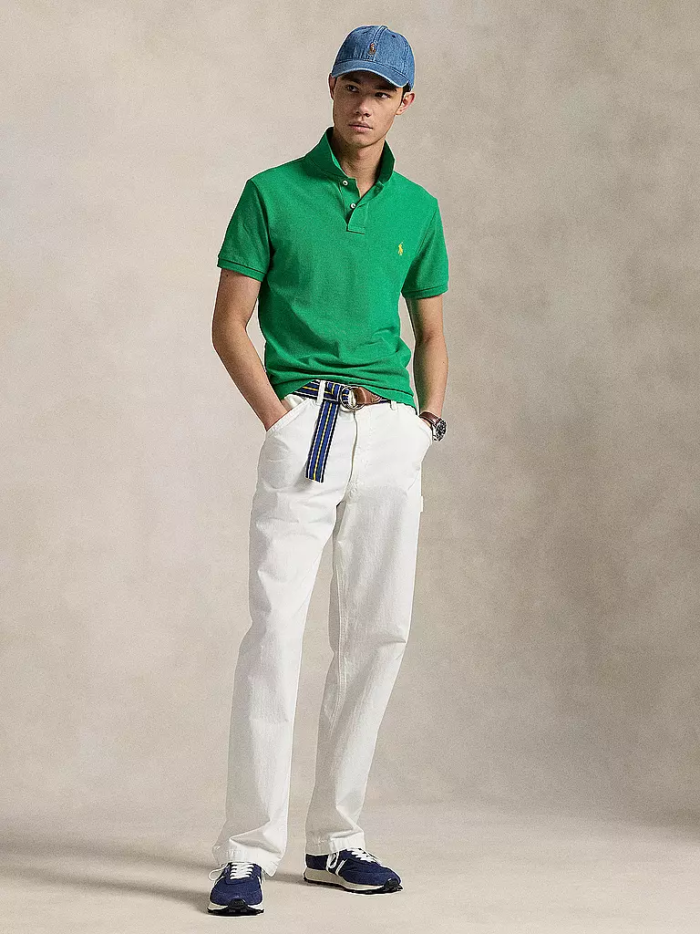 POLO RALPH LAUREN | Poloshirt Custom Slim Fit | grün