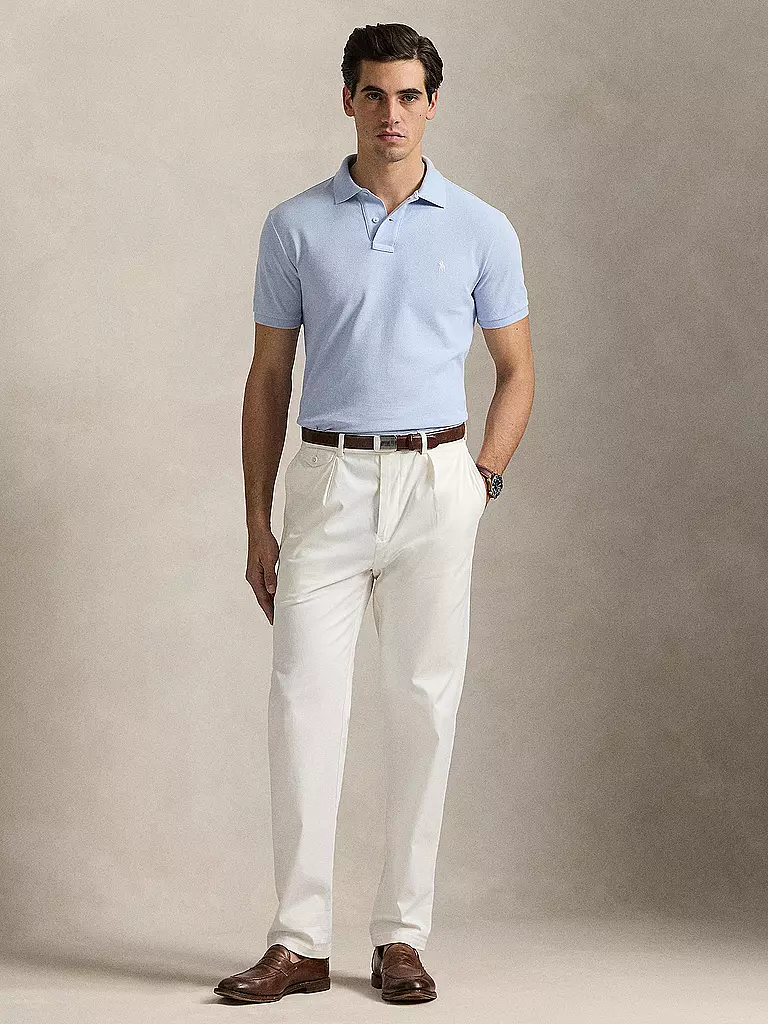 POLO RALPH LAUREN | Poloshirt Custom Slim Fit | hellblau