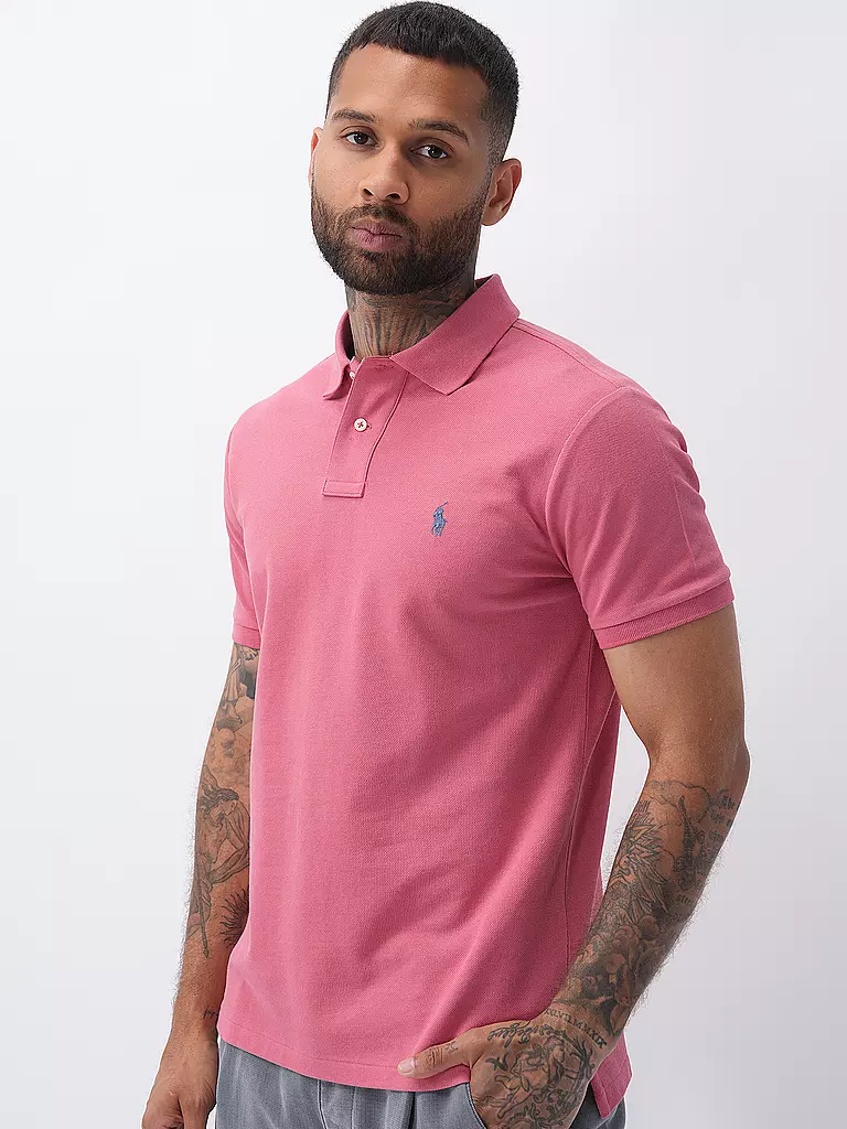 POLO RALPH LAUREN | Poloshirt Custom Slim Fit | rosa