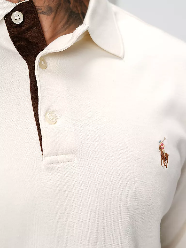 POLO RALPH LAUREN | Poloshirt Custom Slim Fit | creme