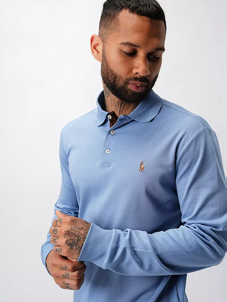 POLO RALPH LAUREN | Poloshirt Custom Slim Fit | dunkelblau