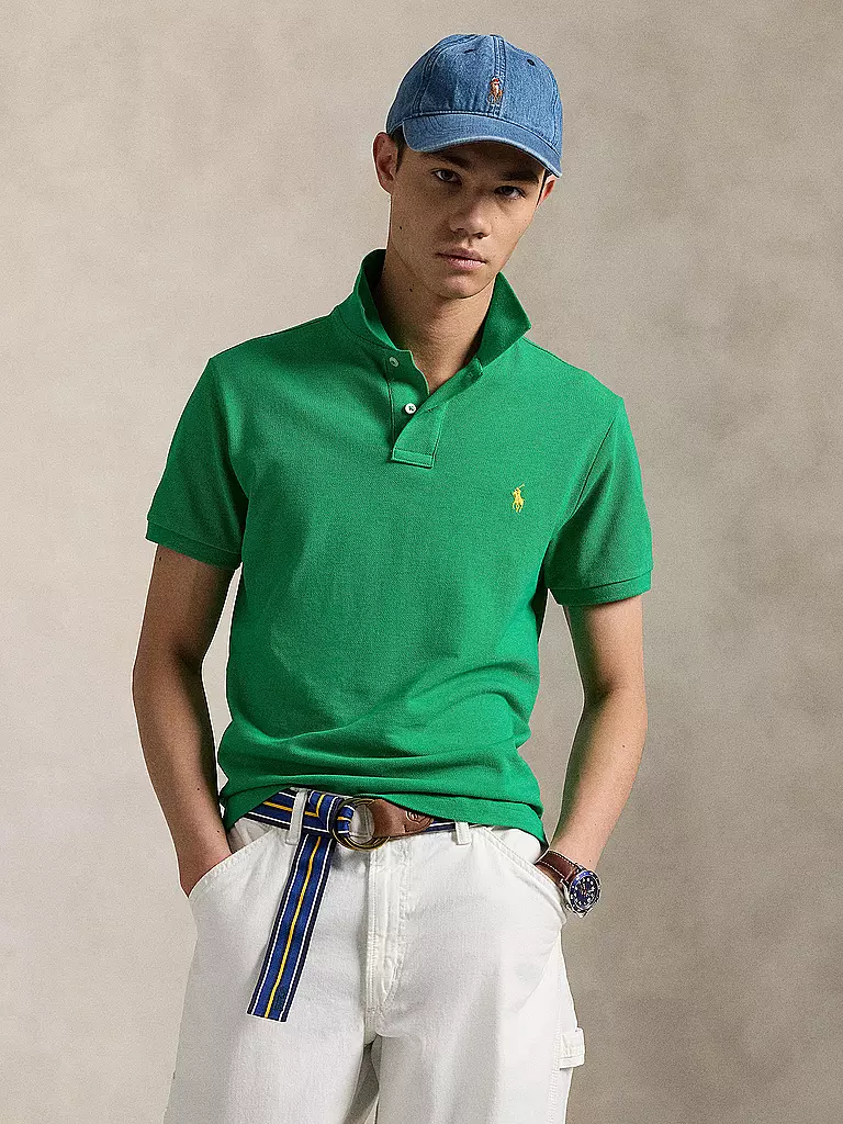 POLO RALPH LAUREN | Poloshirt Custom Slim Fit | grün