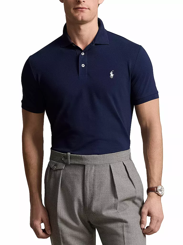 POLO RALPH LAUREN | Poloshirt Custom Slim Fit | dunkelblau